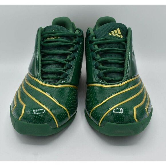 Adidas Mens Size 10 Womens Size 11 T-Mac 2.0 Restomod Green Basketball Shoes main image 9